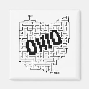 Imã Ohio Maze Quebra-cabeça