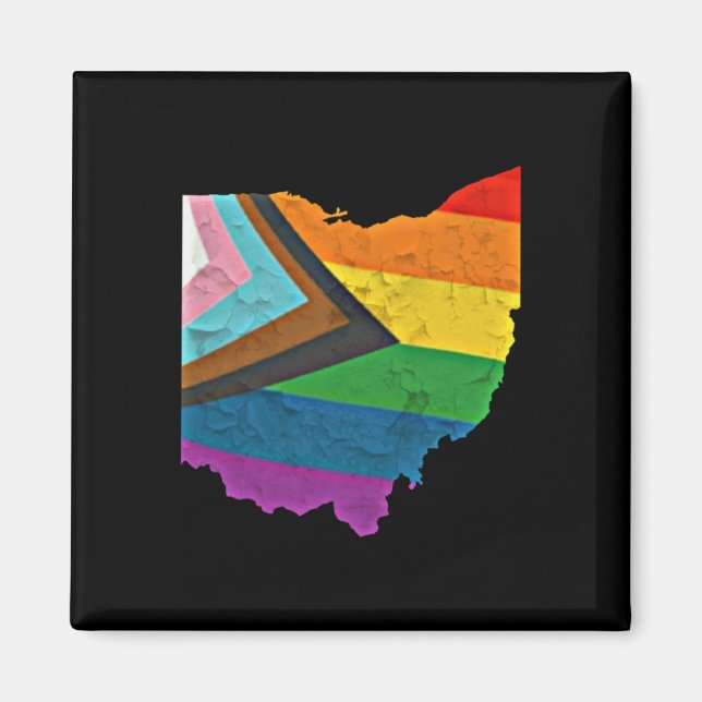 Imã Ohio Pride Sticker (Frente)