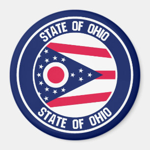 Imã Ohio Round Emblem