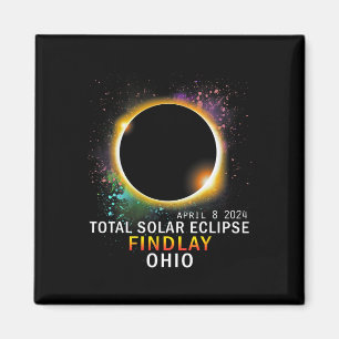 Imã Ohio Total Solar Eclipse abril 8 2024