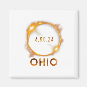 Imã Ohio Total Solar Eclipse abril 8 2024 Ohio Solar E
