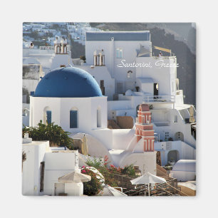 Imã Oia, Grécia de Santorini, fotografia, ímã