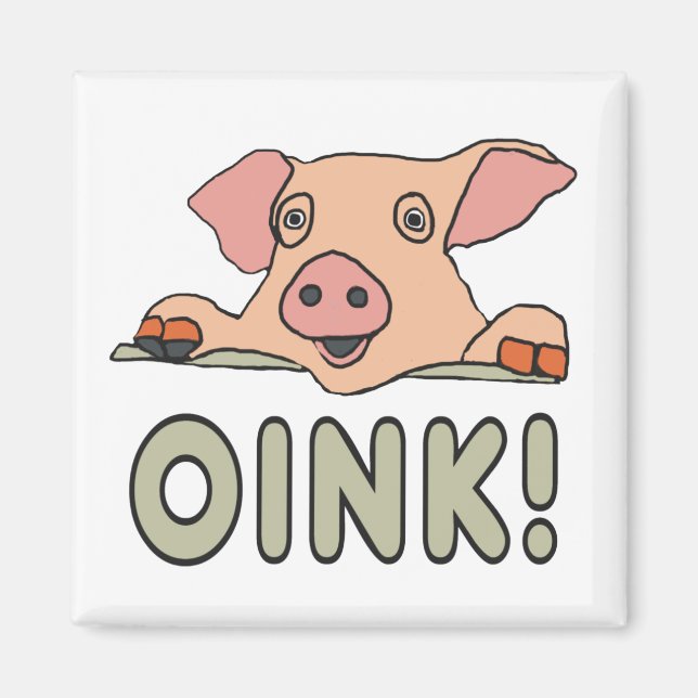 Imã Oink Pig (Frente)
