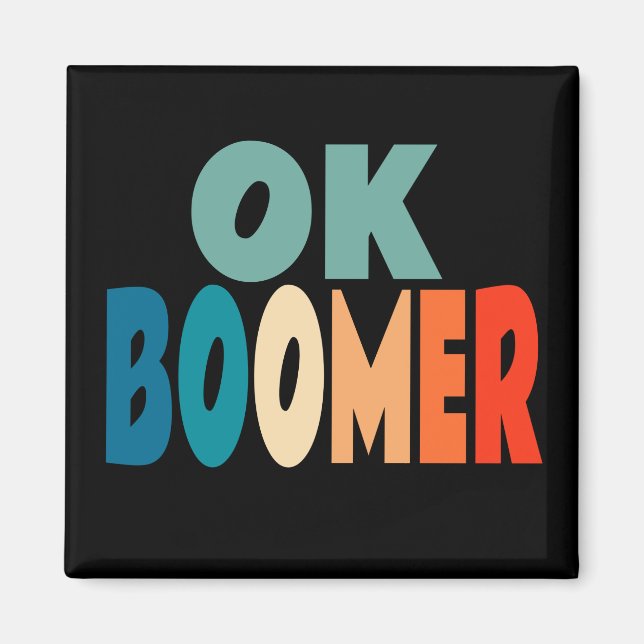 Imã Ok Boomer (Frente)