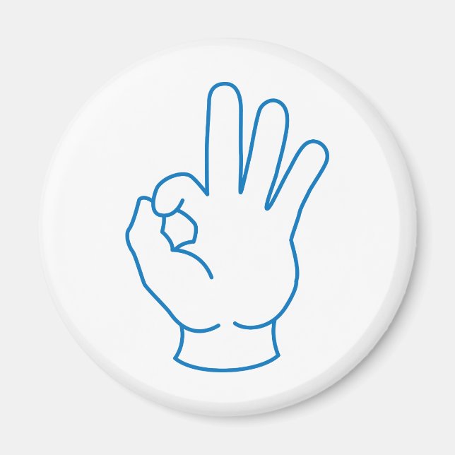 Imã Ok Mão (Frente)