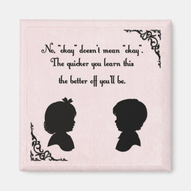 Imã Ok, não significa "Magnet" (Frente)