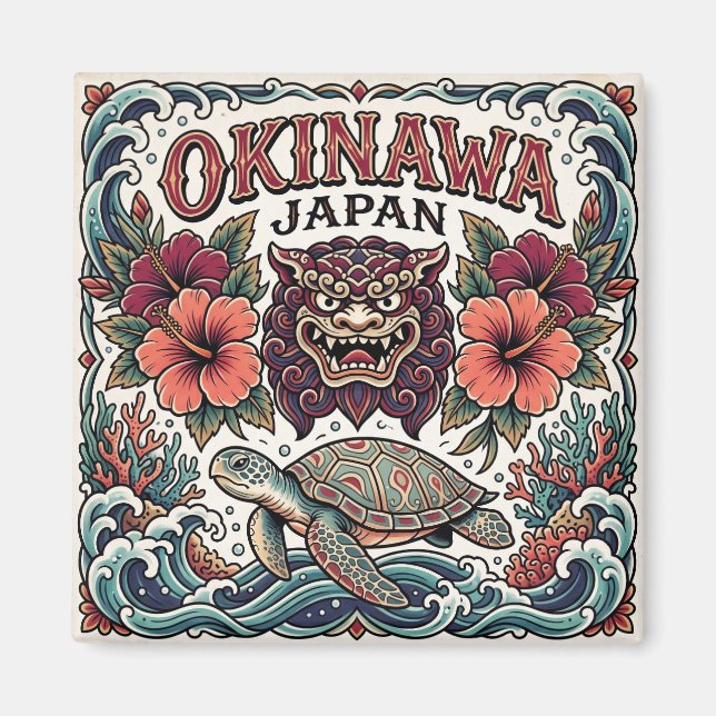 Imã Okinawa Japão (Frente)