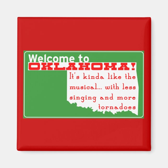 Imã Oklahoma (Frente)