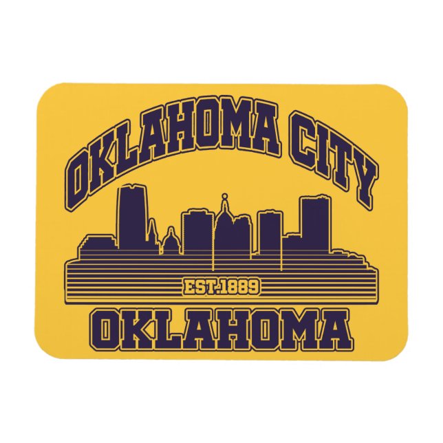 Ímã Oklahoma City, Oklahoma (Horizontal)