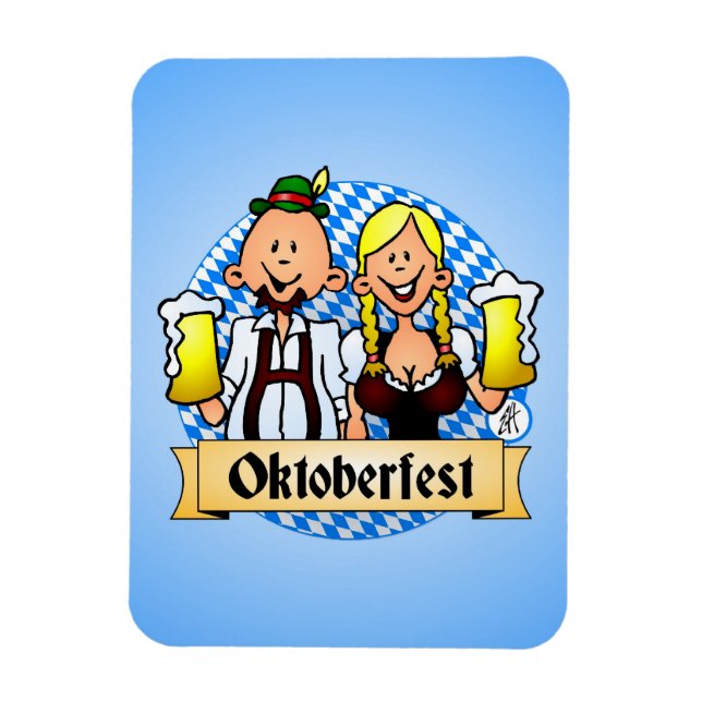 Ímã Oktoberfest (Vertical)