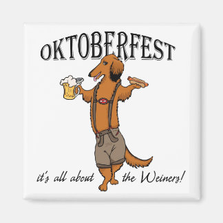 Imã Oktoberfest Dachshund