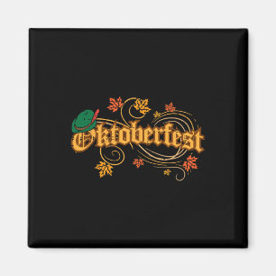 Imã Oktoberfest outono outono deixa fantasia alemã
