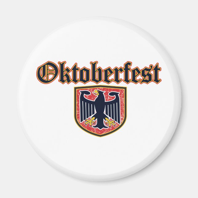 Imã Oktoberfest Shield (Frente)