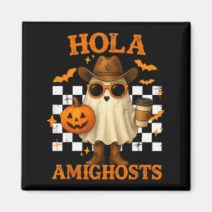 Imã Olá Amighosts Cowboy Fantasma engraçado do Hallowe