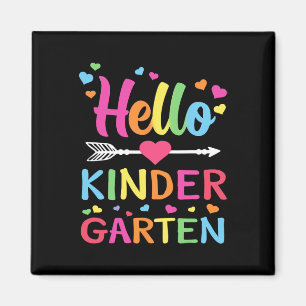 Imã Olá Equipe de Jardim de Infância Kinder Byck Para