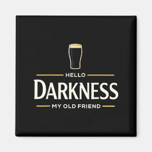 Imã Olá escuridão velho amigo cerveja irlandesa St. Pa