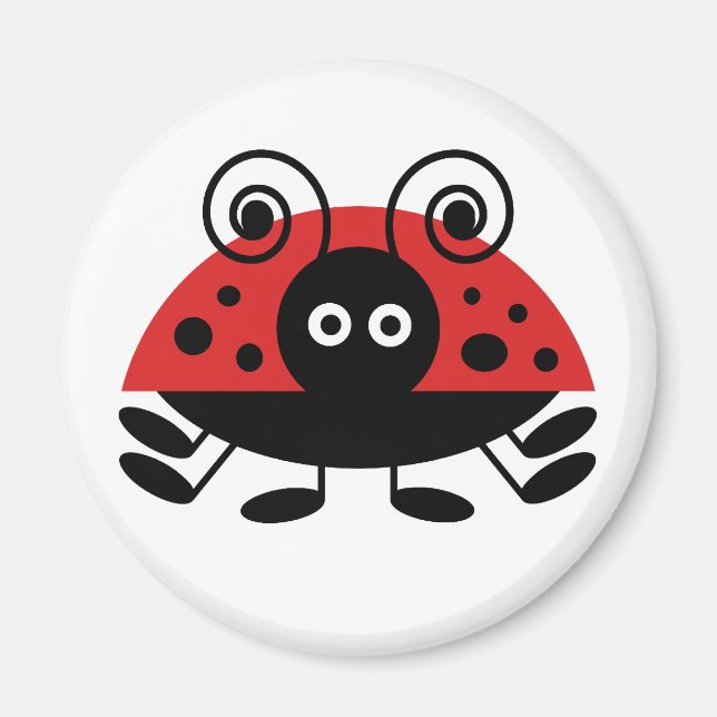 Imã Olá Ladybug (Frente)