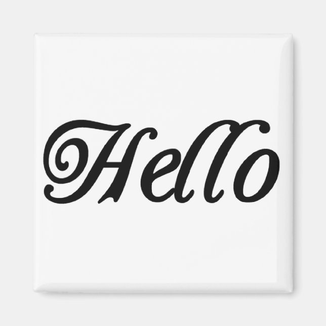 Imã Olá Magnet (Frente)