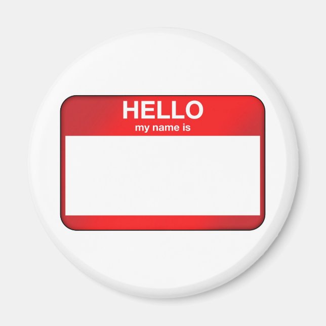 Imã Olá, Meu Nome É... (Frente)