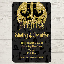 Ímã Olá, Minhas Bonitas Portas Do Halloween Cruise