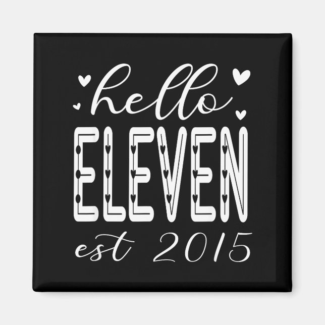 Imã Olá Mínimo Eleven Est 2015 11 (Frente)