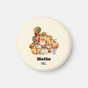 Imã Olá, outono Russo Pumpkins e outono do País