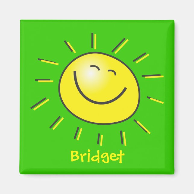 Imã Olá, sol (Frente)