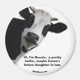 Imã Olá, sou a Bessie, futura filha da Emma. Mag