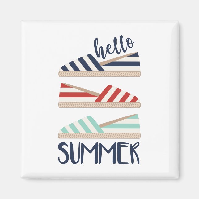 Imã Olá Summer (Frente)