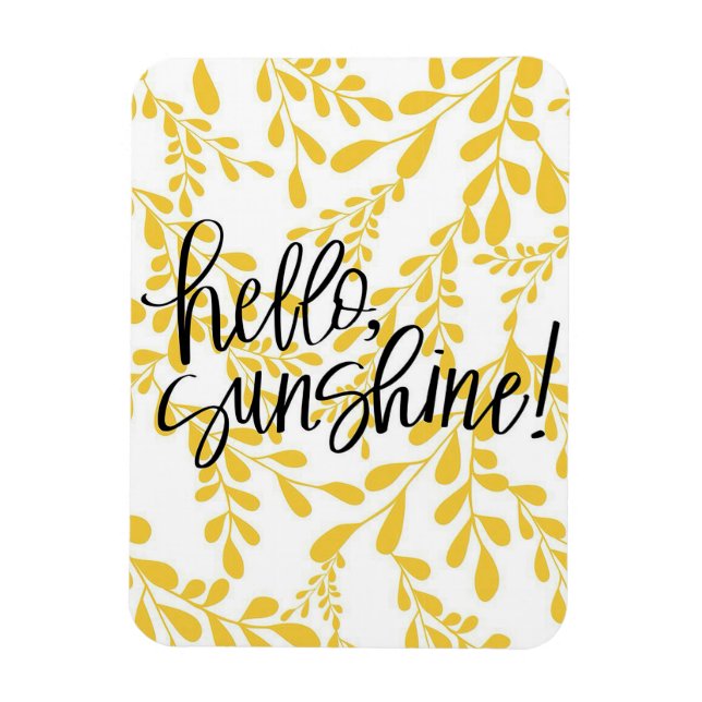 Ímã Olá Sunshine (Vertical)