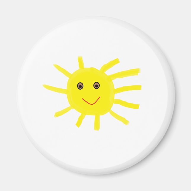 Imã Olá Sunshine (Frente)