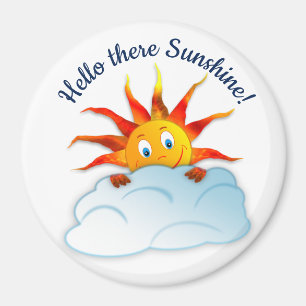 Imã Olá, Sunshine Magnet, Sol a sorrir