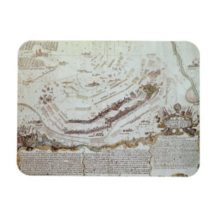 Ímã Old Fort Gaut, Calcutá, 1810 (lito)