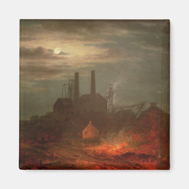 Imã Old Hetton Colliery, Newcastle (Frente)
