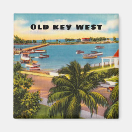 Imã Old Key West Florida com Garrison Bight