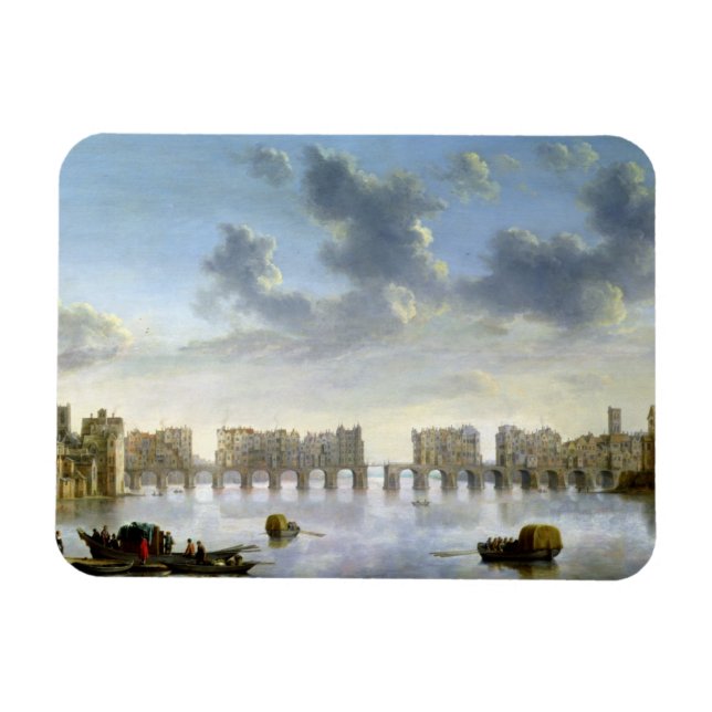 Ímã Old London Bridge (petróleo), c.1630 (Horizontal)