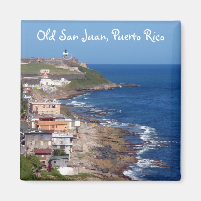 Imã Old San Juan, Costa Porto Rico (Frente)