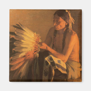 Imã Old War Bonnet de Joseph Henry Sharp