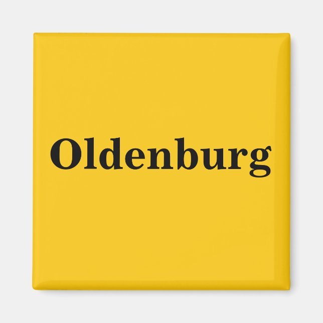 Imã Oldenburg   íman escudo Gold Gleb (Frente)