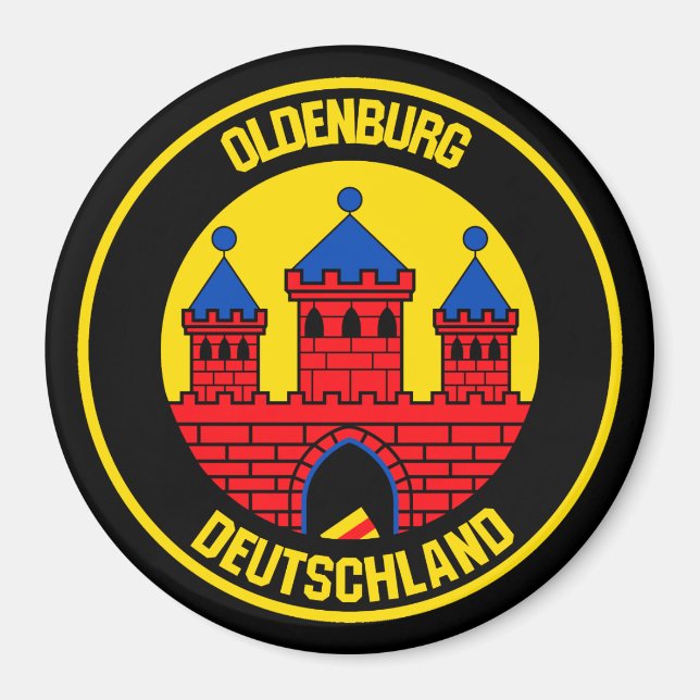 Imã Oldenburg Round Emblem (Frente)