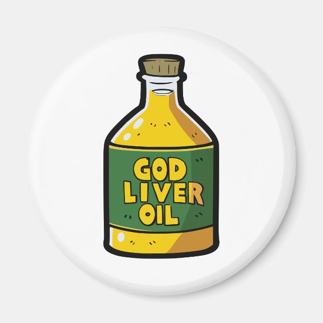 Imã Óleo de fígado de Deus (Frente)