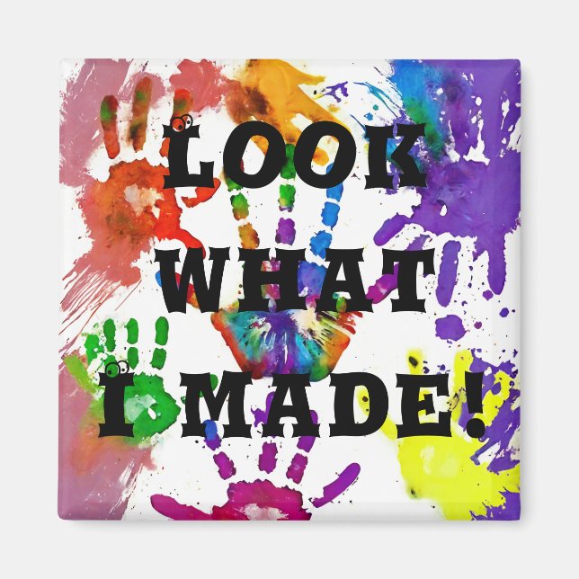 Imã Olha o que eu fiz! (Frente)