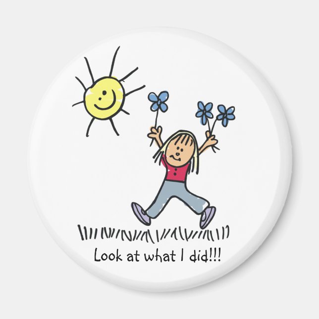 Imã Olha O Que Fiz, Magnet-Girl (Frente)