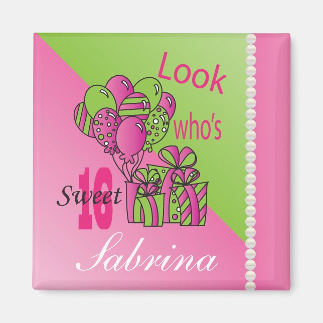 Imã Olha quem tem 16 anos| 16.o aniversário (Frente)