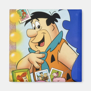 Imã Olhar do Flintstone de Fred no espelho
