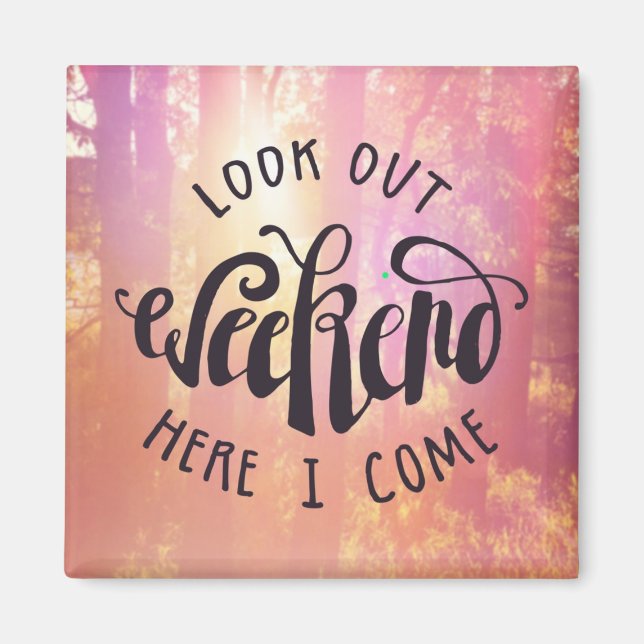 Imã Olhe O Fim De Semana Aqui Eu Vim (Frente)