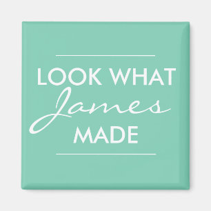 Imã Olhe o que seu filho fez...