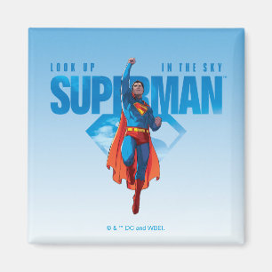 Imã Olhe para cima É o Super-Homem