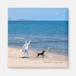 Imã Olhe para cima no céu