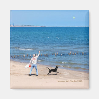 Imã Olhe para cima no céu